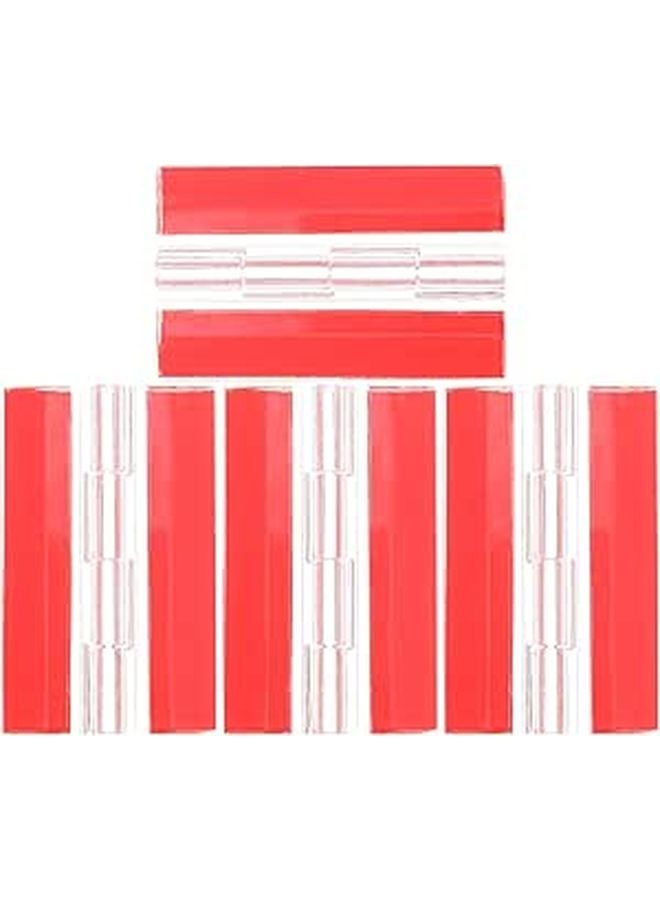 4Pcs Self Adhesive Piano Hinges 65mm X 40mm For Glass Window Cabinet Door Repair - Image 1