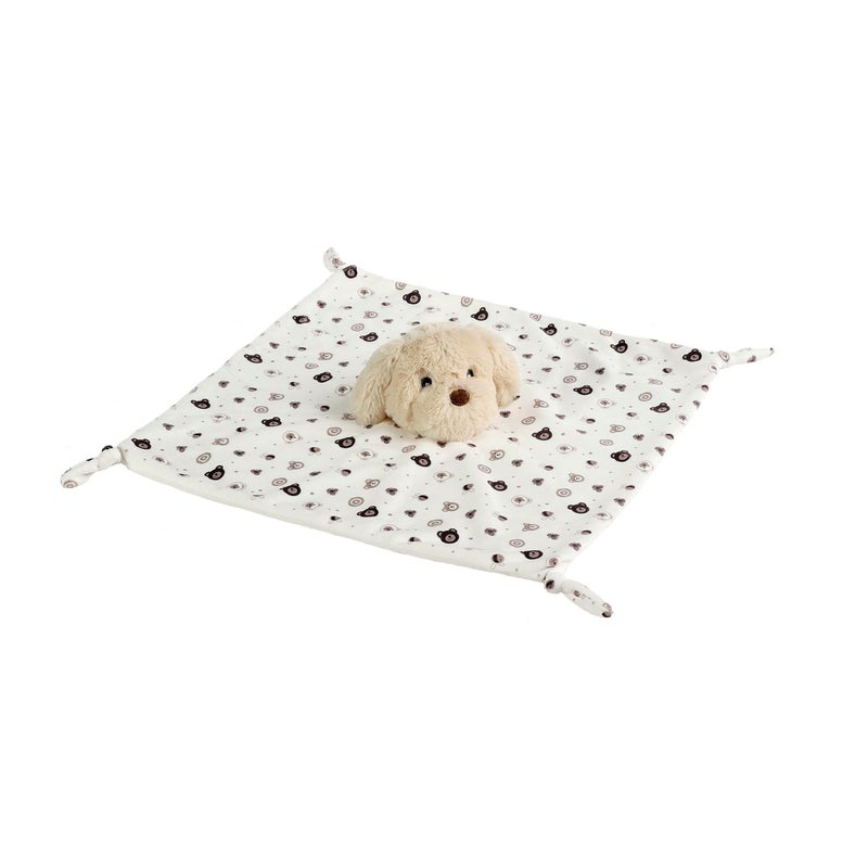 CREVENT Cozy Plush Baby Security Blanket, Loveys for Baby Girls and Boys, Birthday (Dog) - Image 2