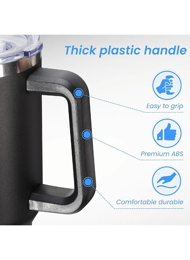 كوب ستانلي أوريجينال فلوستات كوينشر H2.0 معزول بالفراغ من الفولاذ المقاوم للصدأ مع غطاء وقش للمياه أو الشاي المثلج وعصير القهوة والعصائر وما إلى ذلك، 1.18 لتر