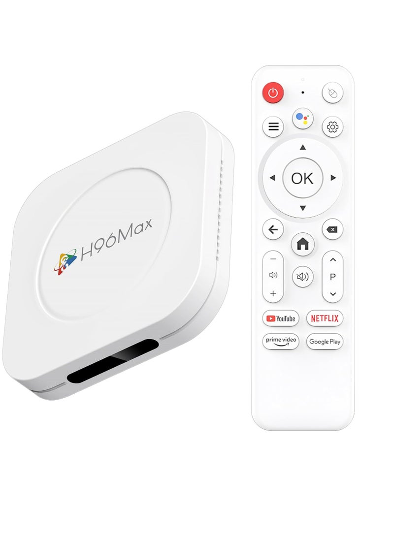 صندوق تلفزيون أندرويد 14.0 2025، جهاز بث M1 Plus 8K Ultra HD للتلفزيون، ذاكرة وصول عشوائي 2 جيجابايت + سعة تخزين داخلية 16 جيجابايت، صندوق تلفزيون ذكي مع HDR10 2.4G/5.8G ثنائي النطاق WiFi 6، BT 5.0، التحكم الصوتي، RK3528 رباعي النواة A53