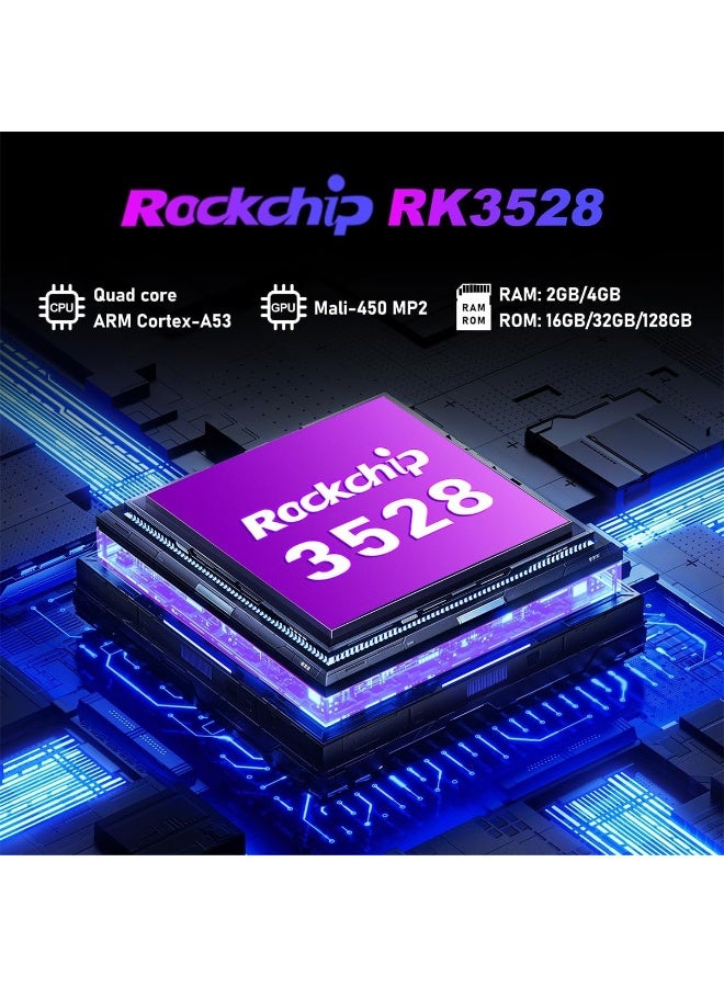 صندوق تلفزيون أندرويد 14.0 2025، جهاز بث M1 Plus 8K Ultra HD للتلفزيون، ذاكرة وصول عشوائي 2 جيجابايت + سعة تخزين داخلية 16 جيجابايت، صندوق تلفزيون ذكي مع HDR10 2.4G/5.8G ثنائي النطاق WiFi 6، BT 5.0، التحكم الصوتي، RK3528 رباعي النواة A53