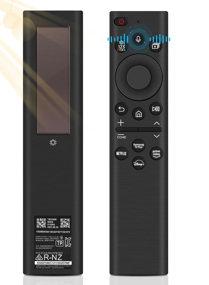 Versatile Solar Voice Replacement Remote for Samsung Neo LED TVs (2021-2022) - Image 5
