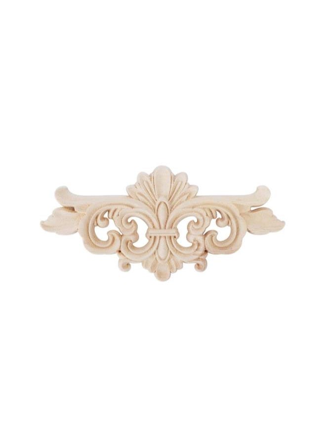 Generic - 2 Types Exquisite Craft Classical Wood Onlays Appliques, Wood Carved Applique, 2pcs Cabinet for Furniture Decoration Door Window for Hotel Decoration(167.5CM) - Image 1