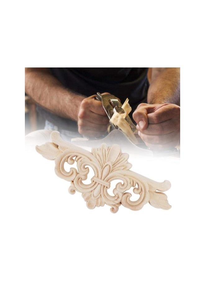 Generic - 2 Types Exquisite Craft Classical Wood Onlays Appliques, Wood Carved Applique, 2pcs Cabinet for Furniture Decoration Door Window for Hotel Decoration(167.5CM) - Image 1