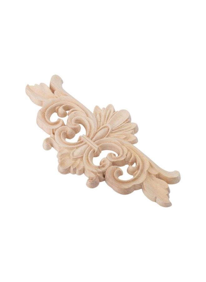 Generic - 2 Types Exquisite Craft Classical Wood Onlays Appliques, Wood Carved Applique, 2pcs Cabinet for Furniture Decoration Door Window for Hotel Decoration(167.5CM) - Image 1