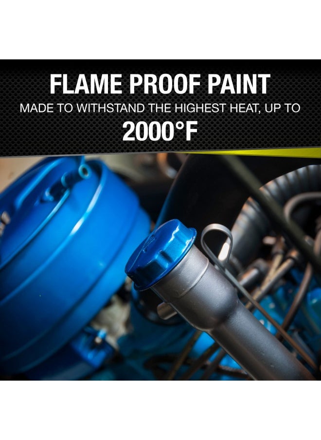 VHT - Vht Sp130 Engine Enamel Flat Black Can - 11 Oz. - Image 1