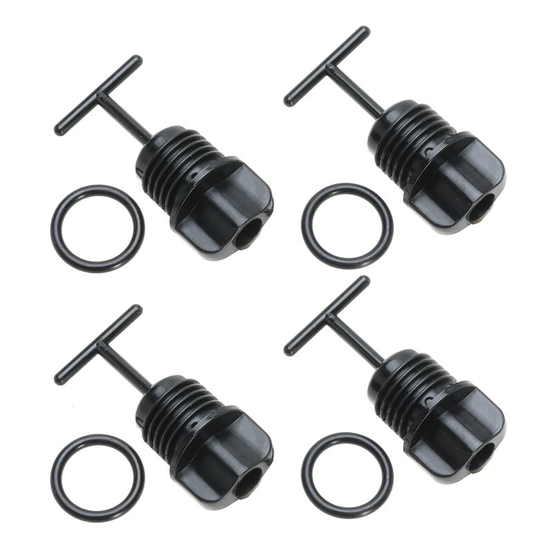 Drain Plug and ORing for Yamaha for Wave Runner FX 140 Cruiser GP SUV VXR for Venture for Blaster for Raider XLT XL 500 650 700 760 800 1100 1200 1300 R Replace EU0622820000 EU0622820000 4 PCS