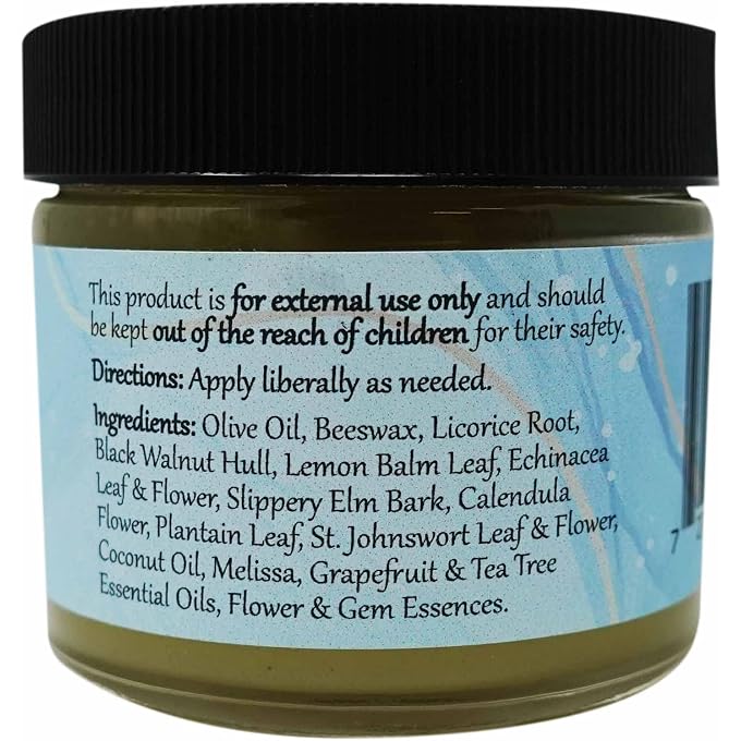 wise ways herbals WiseWays Herbals, LLC Salves for Natural Skin Care, Lemon Balm Salve 2 oz - Image 2