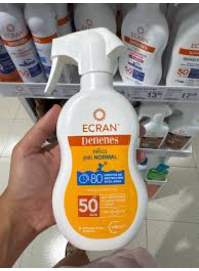 Denenes Ecran Protective Milk SPF50+ Spray 270ml - Image 2