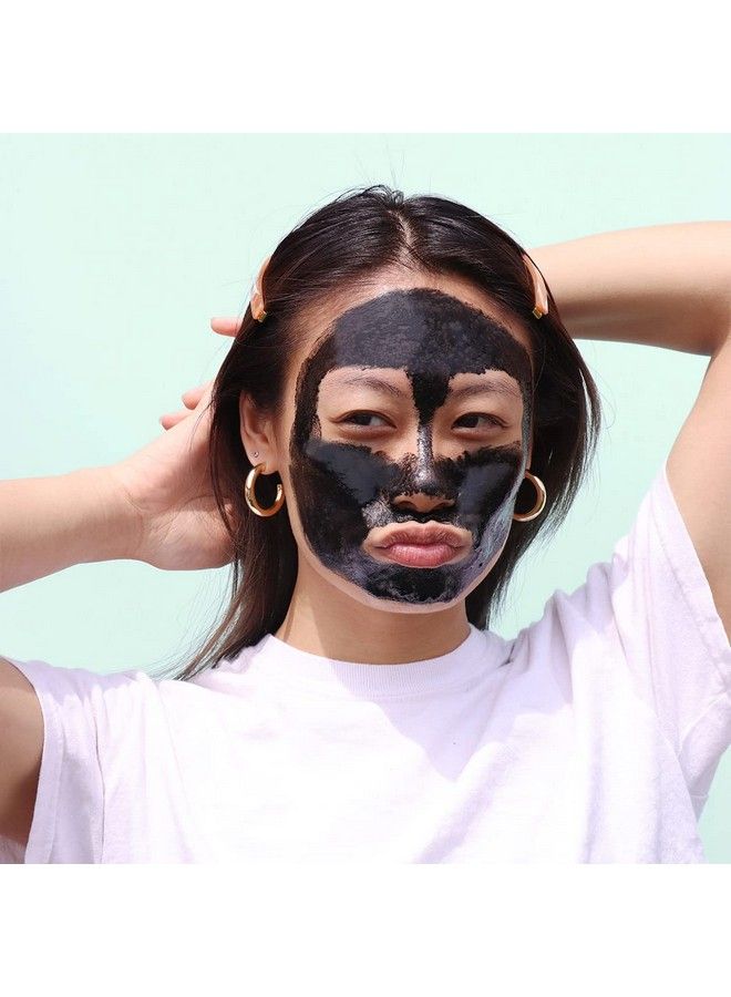SpaLife Spa Life Charcoal Clean Organic Purifying Beauty Skin Peel Off Mask 4 Pack (Charcoal Peel Off Mask) - Image 3