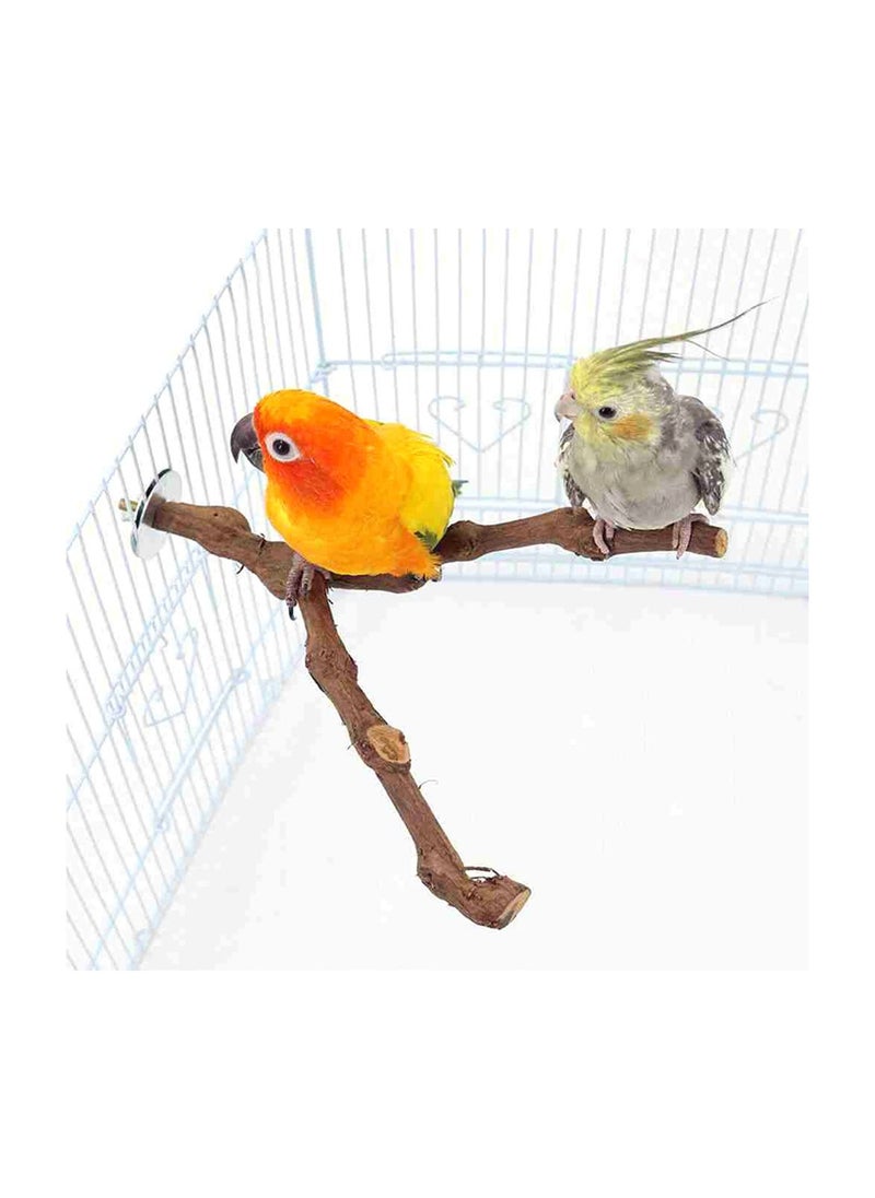 XICEN - Parrot Natural Standing Wood Stick ,bird stands - Image 1