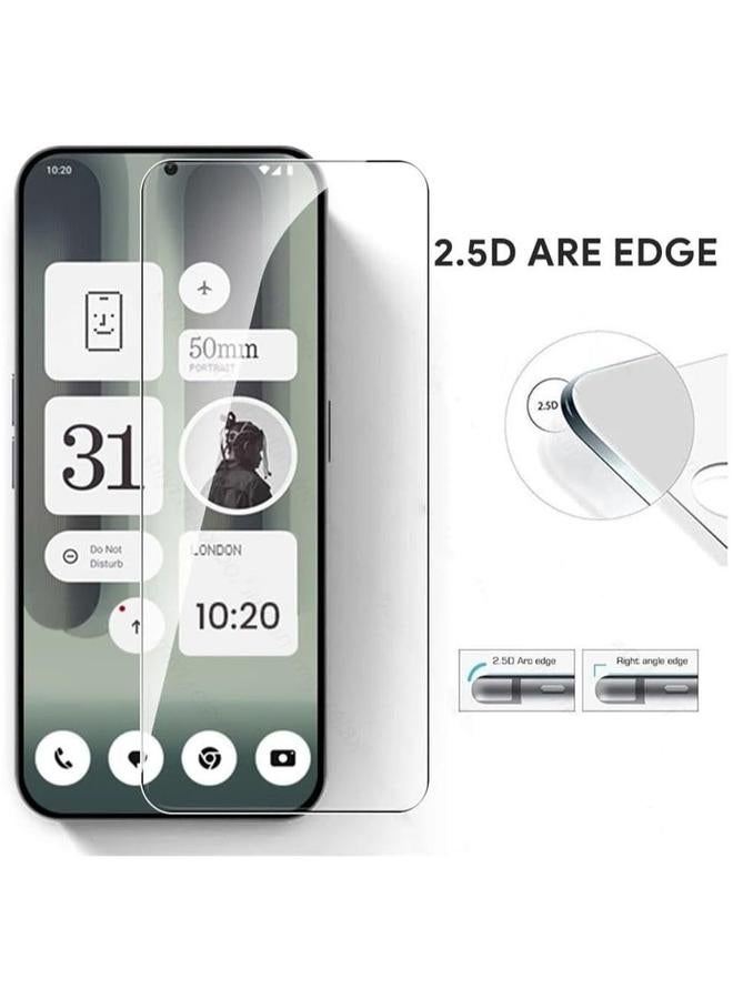 Tempered Glass Compatible with Nothing Phone (2a) Plus 2024, 【2 Pack】 Screen Protector and Camera Lens Protector, HD Transparent, Ultra-thin, 9H Hardness Bubble-Free - Image 5