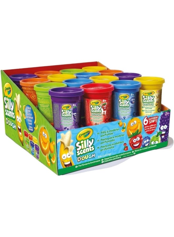 Crayola Crayola - Silly Scents Dough 6 Different Scents - A1-2154  - Image 2