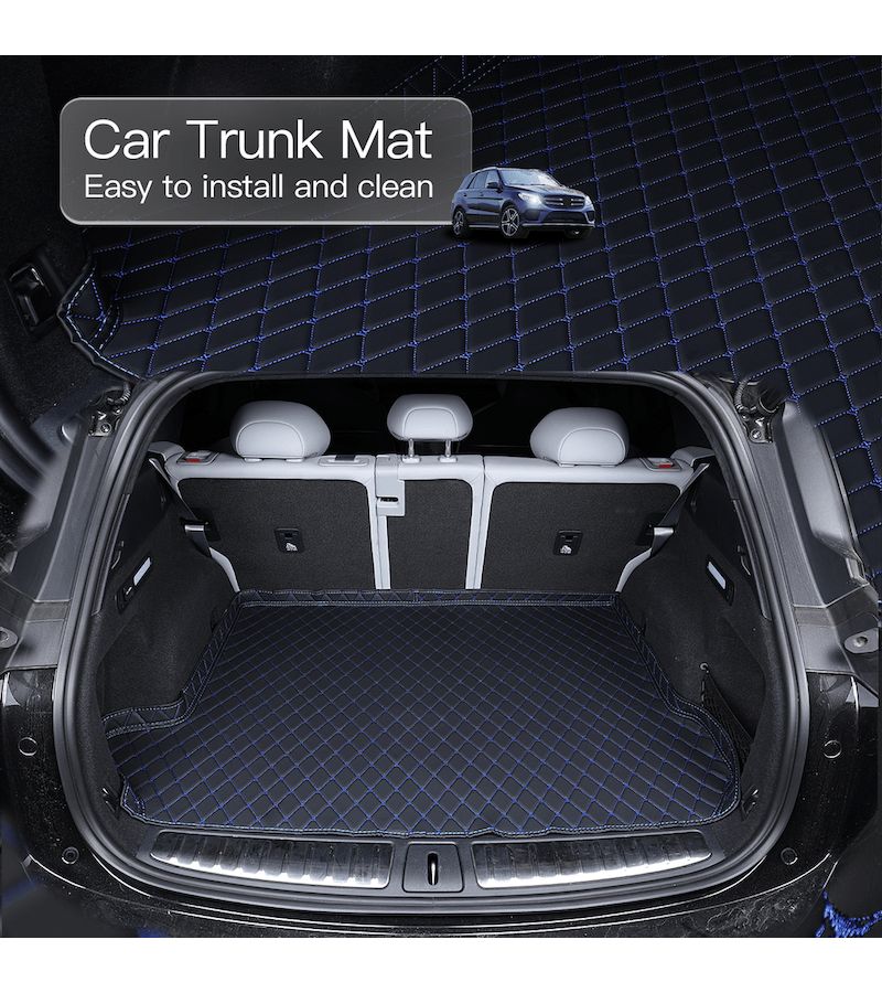 Car Trunk Mat For Toyota Sienna 7 Seats 2021 2025 All Weather Full Coverage Non Slip Easy To Clean No Odor Left Hand Drive Vehicle Protection Antislip Surface High Quality Carpet - Image 5