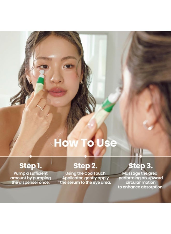 AXIS-Y Vegan Collagen Eye Serum with Triple Hyaluronic Acid & 5-Peptide Complex - Image 4