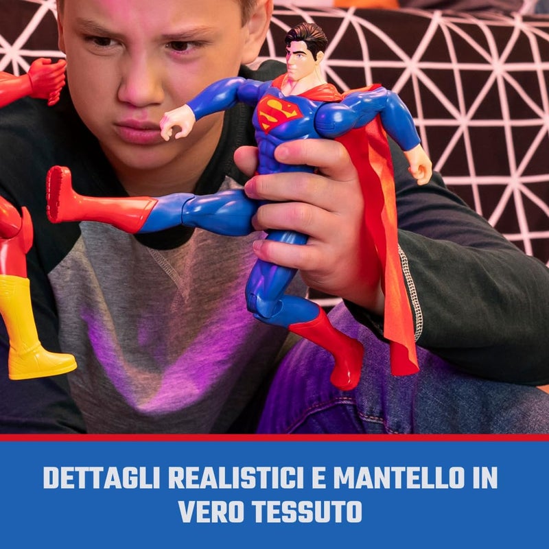 DC Comics, 12-Inch Superman Action Figure, Collectible Kids Toys for Boys and Girls - Image 4