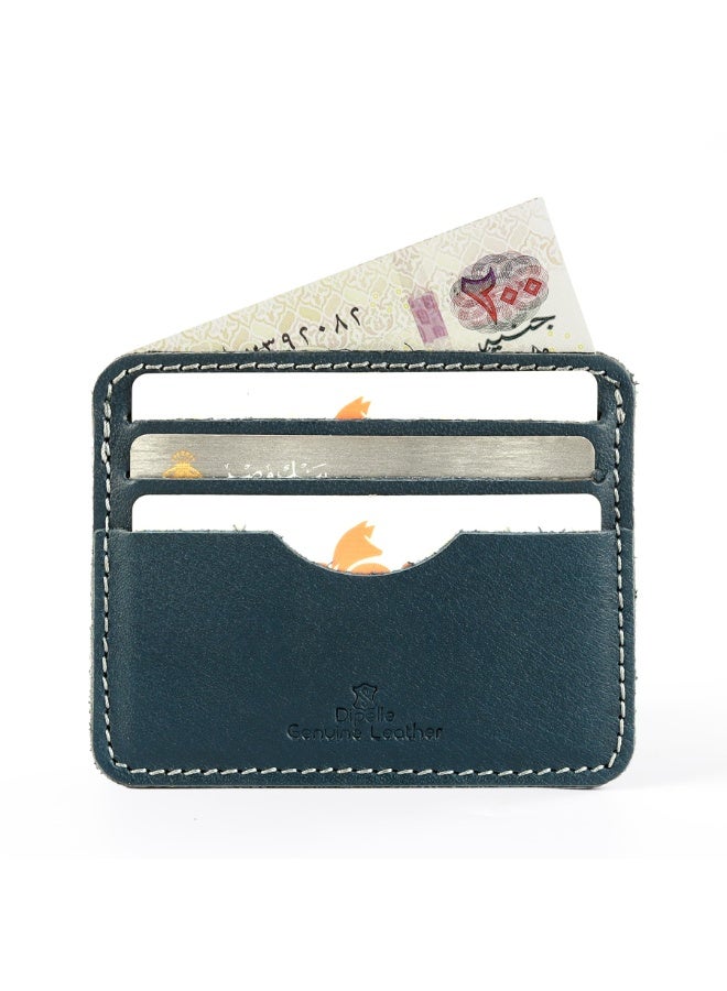 Fox Natural Leather Card Holder for Men and Women | Features 7 Slots | Slim Design
