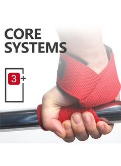 SKDK Lifting Wrist Straps For Improved Grip, Straps for Gym, Weightlifting, Wristbands Gym Straps for Gym Women, Men, Weightlifting, Bodybuilding, Strength Training & Hardlifting  - Image 4