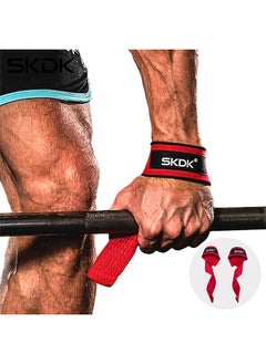 SKDK Lifting Wrist Straps For Improved Grip, Straps for Gym, Weightlifting, Wristbands Gym Straps for Gym Women, Men, Weightlifting, Bodybuilding, Strength Training & Hardlifting  - Image 5