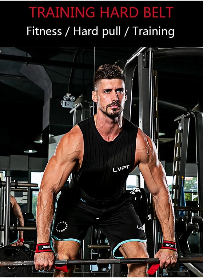 Lifting Wrist Straps For Improved Grip, Straps for Gym, Weightlifting, Wristbands Gym Straps for Gym Women, Men, Weightlifting, Bodybuilding, Strength Training & Hardlifting