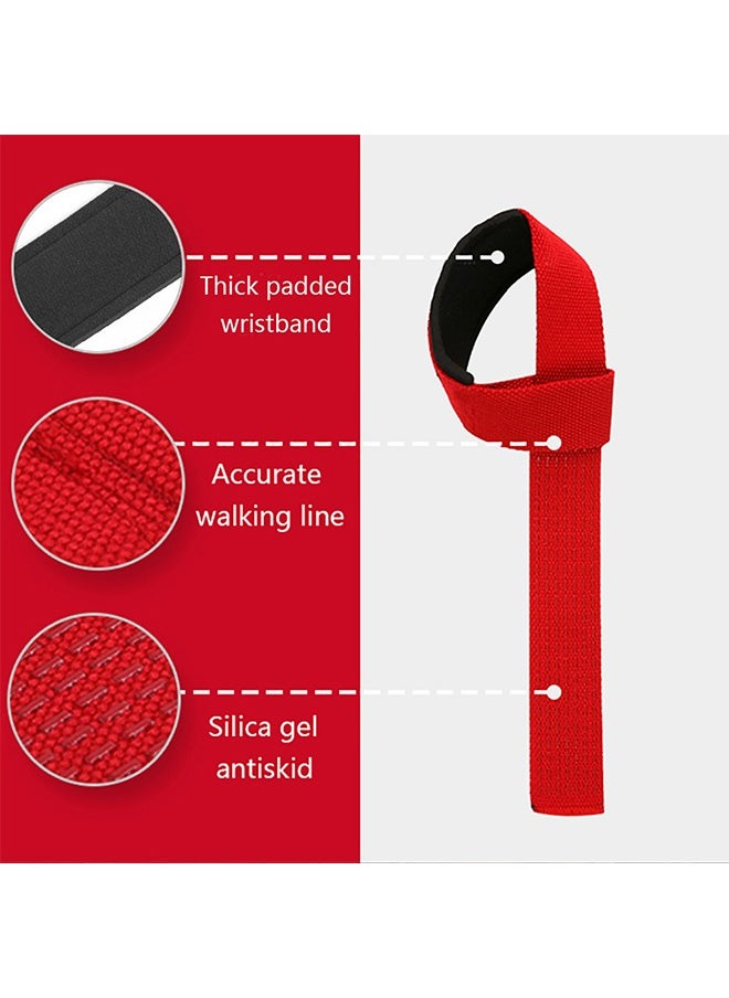 Lifting Wrist Straps For Improved Grip, Straps for Gym, Weightlifting, Wristbands Gym Straps for Gym Women, Men, Weightlifting, Bodybuilding, Strength Training & Hardlifting