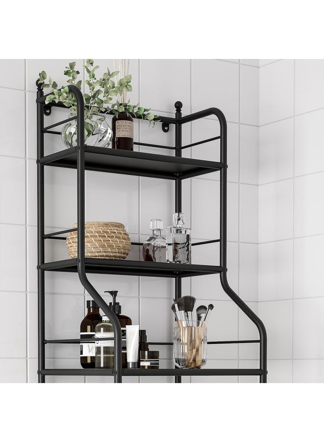 زبون وحدة رفوف، أسود، 40X156 سم - Image 3