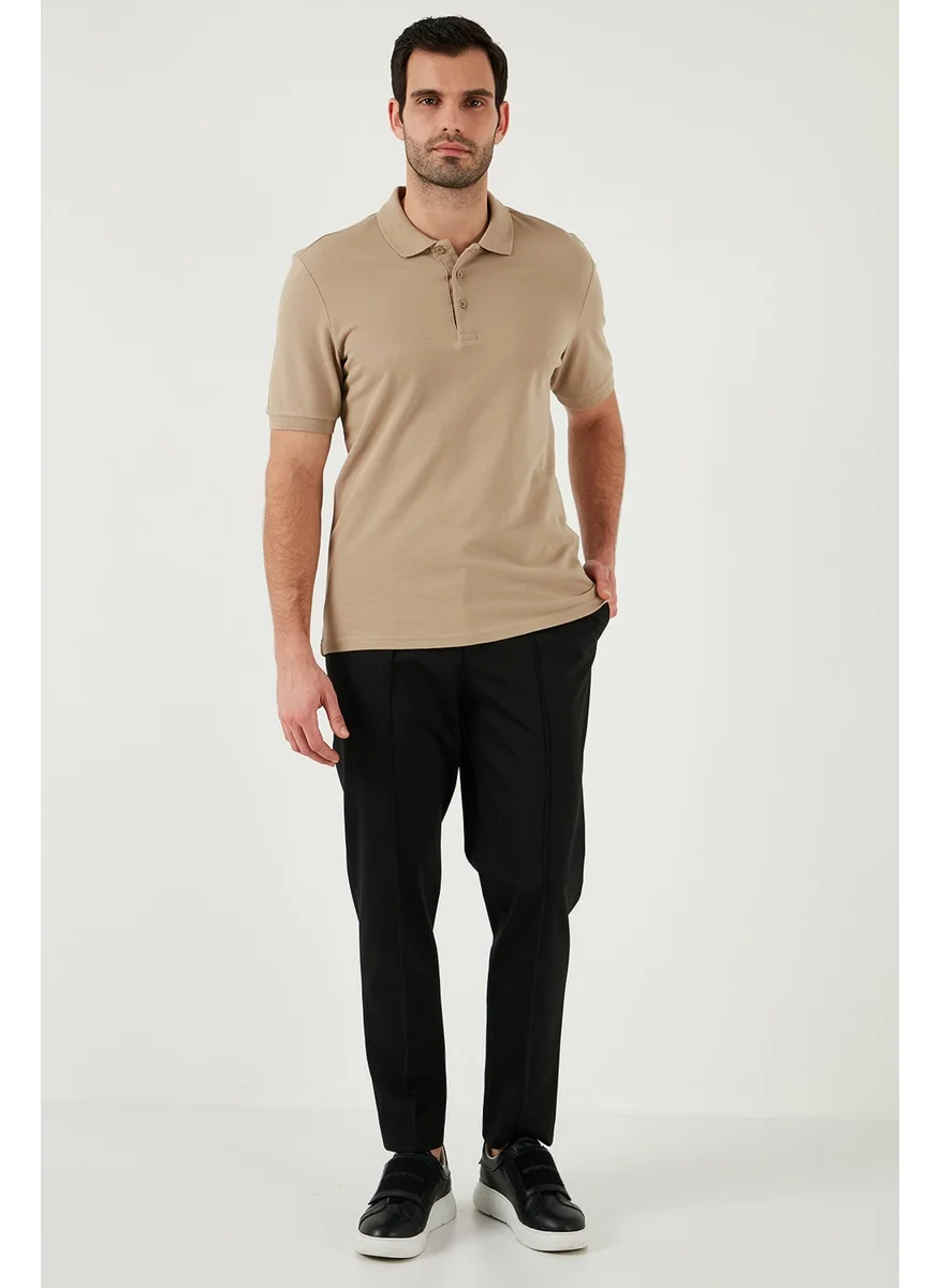 Buratti Cotton Regular Fit Buttoned Polo Collar T Shirt Men's Polo Collar T Shirt 5902127