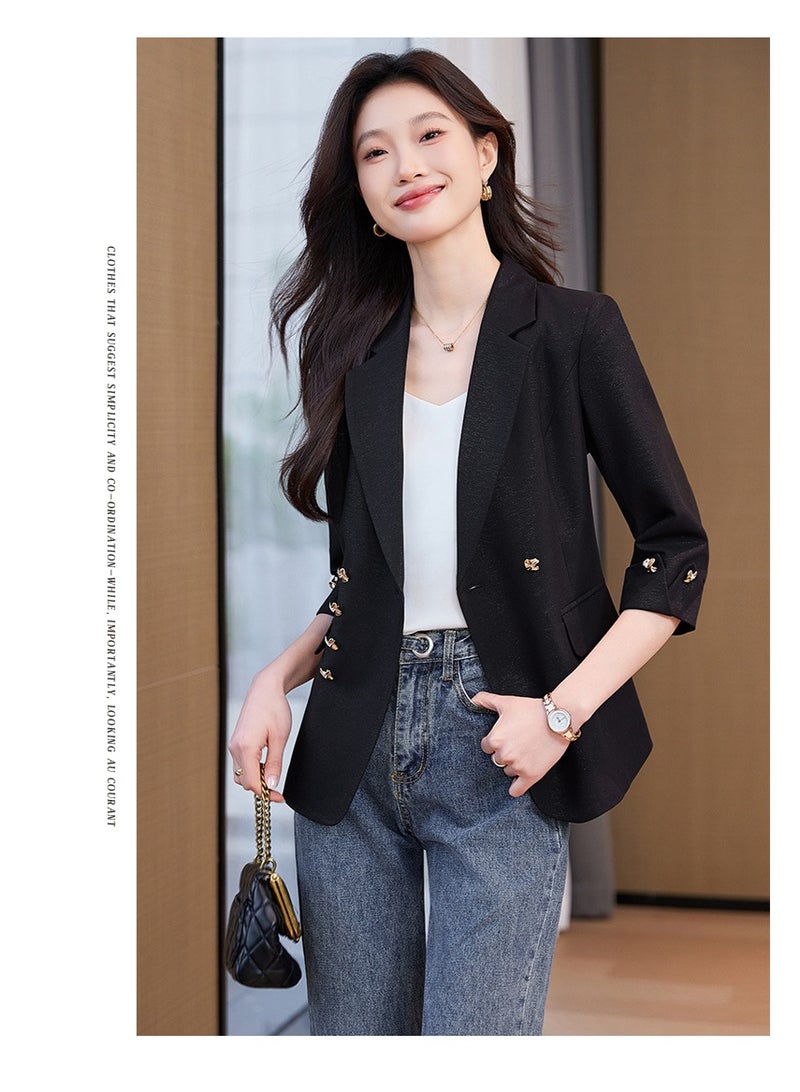 Shougu New Fashionable Casual Ms Suit Blazer  - Image 2