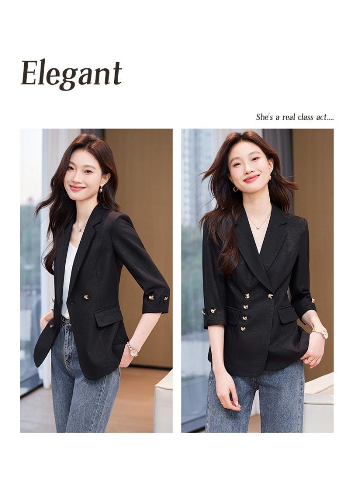 Shougu New Fashionable Casual Ms Suit Blazer  - Image 3