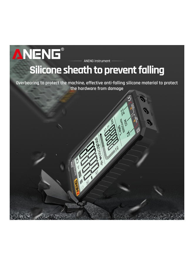 LCD Display AC/DC Digital Multimeter Grey/White - Image 5