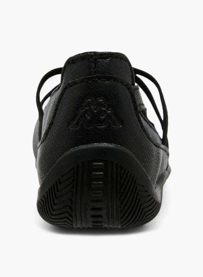 Kappa Girls' Solid School Shoes with Elasticated Strap
