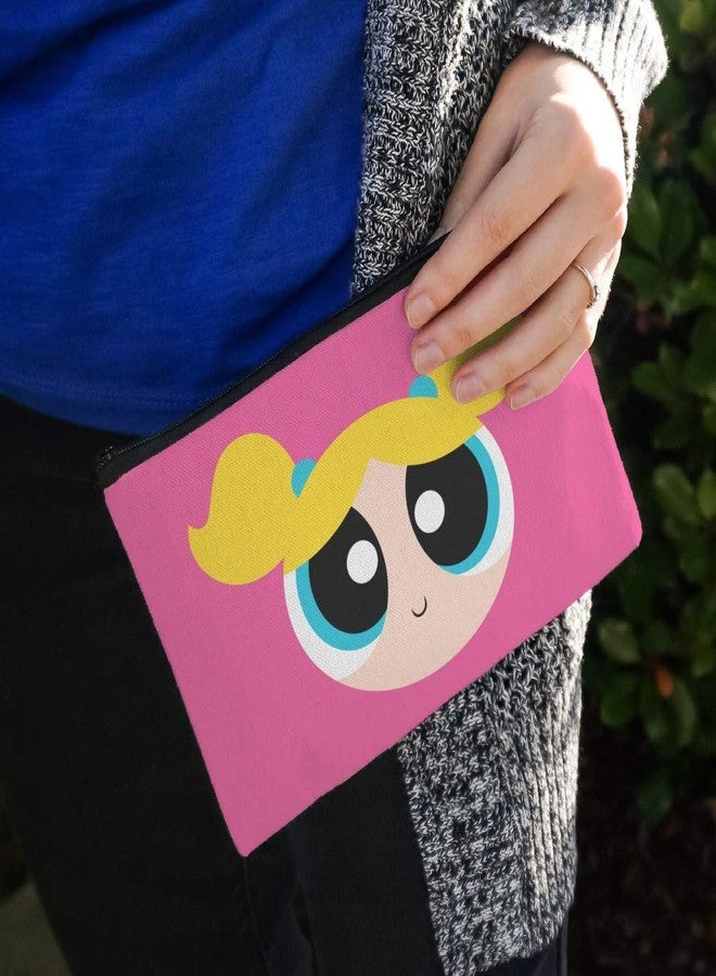 GRAPHICS & MORE Powerpuff Girls Bubbles Head Makeup Cosmetic Bag Organizer Pouch - Image 3