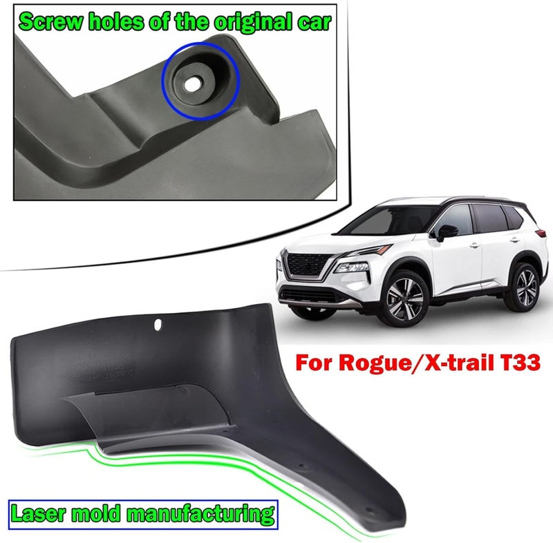 Wivplex Molded Car Mud Flaps for Nissan Rogue & X-Trail - Image 4