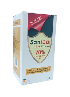 Dallah Pharma sanidal hand sanitizer 1 liter  - Image 1