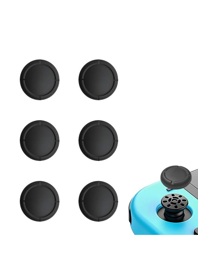 SFIELCAPA 6Pcs Silicone Analog Stick Covers for Nintendo Switch, OLED, Switch Lite, Joycon Controller Thumb Grips, Joystick Replacement Caps - Image 1