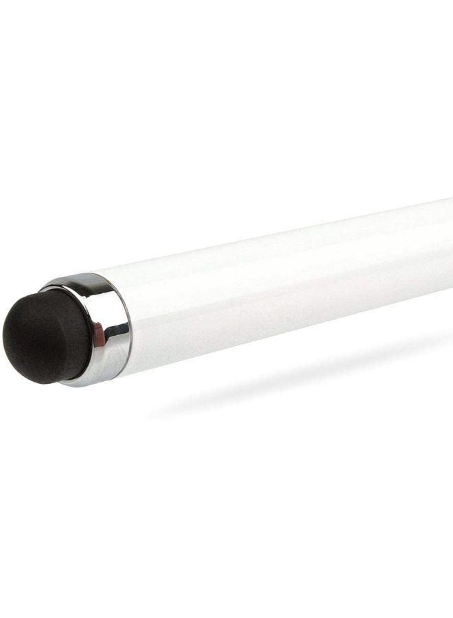 NIBEMINENT 3 In 1 Touchscreen Stylus With Laser Pointer & LED Flashlight White  - Image 4