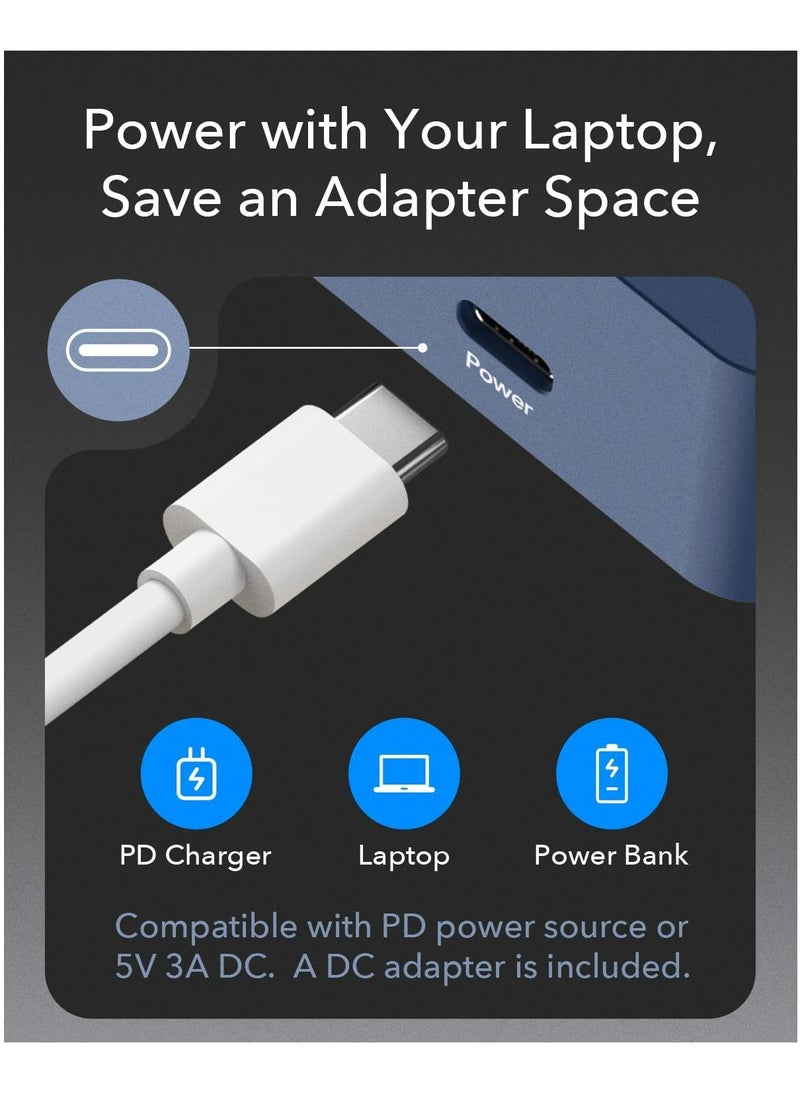 cudy - Cudy AX3000 Pocket-Sized Wi-Fi 6 Gigabit Travel Router,2.5Gbps RJ45 Ethernet Port, Extender/Repeater for Hotel&Public Network, WISP, VPN Client and Server, USB 3.0,TR3000 - Image 1
