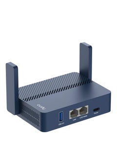 Cudy AX3000 Pocket-Sized Wi-Fi 6 Gigabit Travel Router,2.5Gbps RJ45 Ethernet Port, Extender/Repeater for Hotel&Public Network, WISP, VPN Client and Server, USB 3.0,TR3000