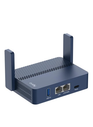Cudy AX3000 Pocket-Sized Wi-Fi 6 Gigabit Travel Router,2.5Gbps RJ45 Ethernet Port, Extender/Repeater for Hotel&Public Network, WISP, VPN Client and Server, USB 3.0,TR3000 - pzsku/ZBE53639B3205AC556B09Z/45/_/1736764933/81860491-ec2b-4a33-b545-d121711def51