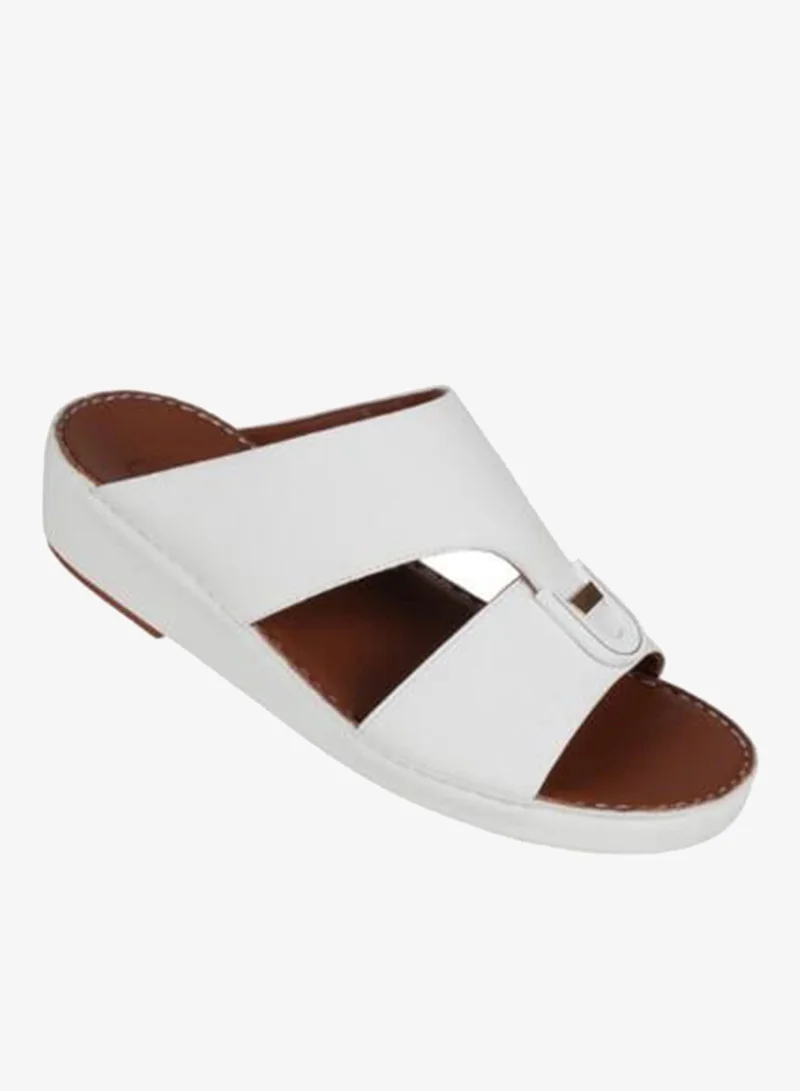 barjeel uno White 008-3818 Barjeel Uno Mens Arabic Sandals BS 44 White for Men | Best Price UAE