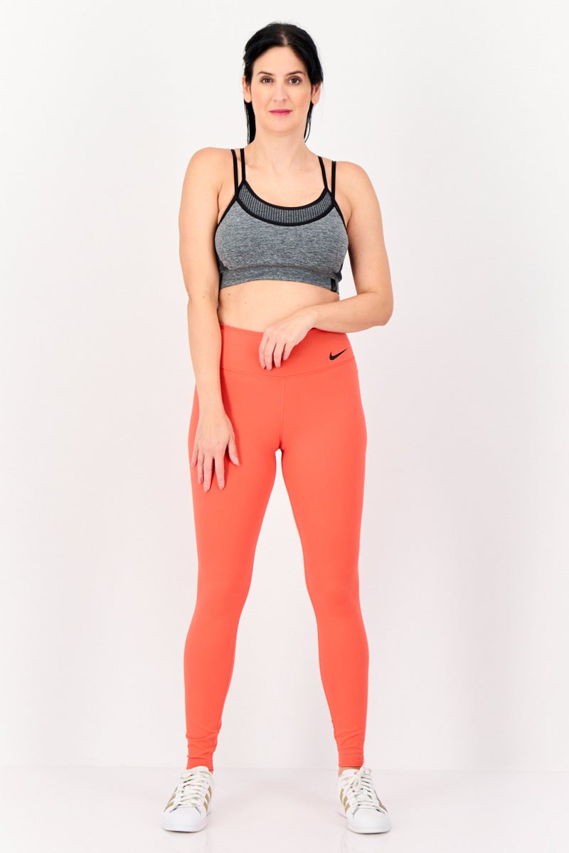 Nike Women Tight Fit Training Leggings, Red - Image 2