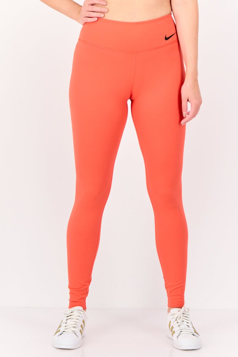 Nike Women Tight Fit Training Leggings, Red - Image 1