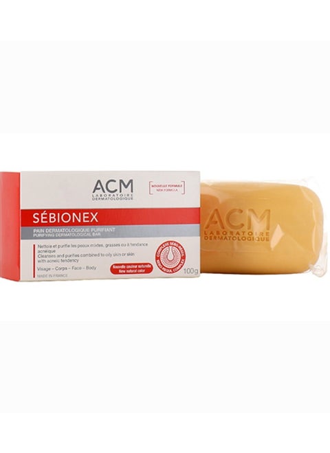 ACM Sebionex Purifying Soap for Dermatological Diseases 100g