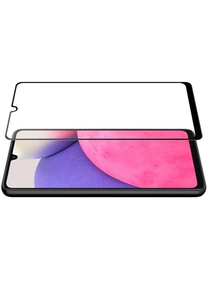 vesus Glass for Samsung Galaxy A33 5G Screen Protector Tempered Glass Full Glue Edge-to-Edge Protector(4 Pack) - Image 5