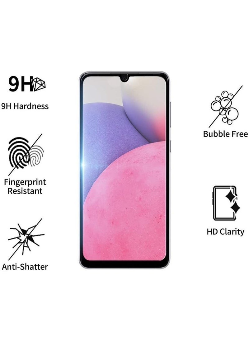 vesus Glass for Samsung Galaxy A33 5G Screen Protector Tempered Glass Full Glue Edge-to-Edge Protector(4 Pack) - Image 4