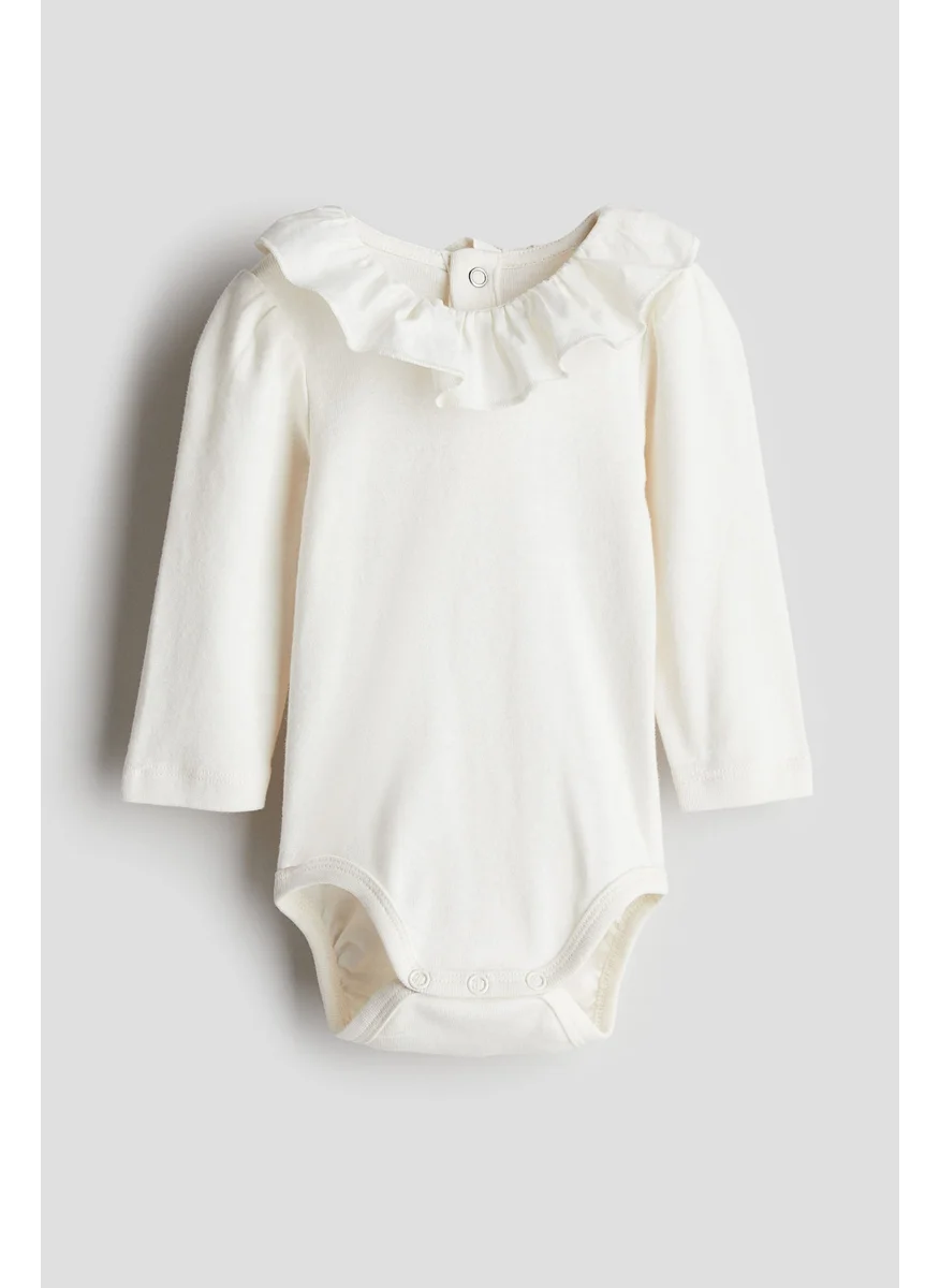 اتش اند ام Frill-Collar Bodysuit