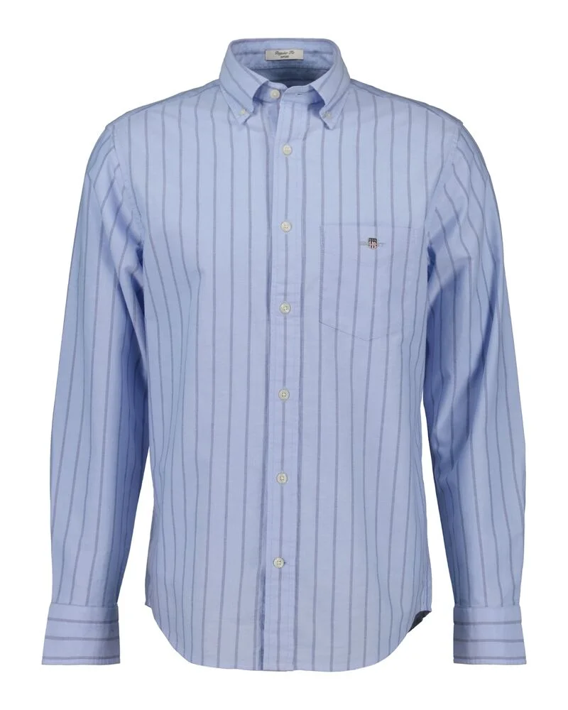 Regular Fit Striped  Classic Oxford Shirt