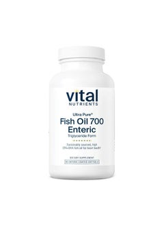 Vital Nutrients Ultra Pure® Fish Oil 700 Enteric Coated | Heart, Brain, Immune Health* | Sustainably Sourced High EPA & DHA Omega-3 Fatty Acid | Vanilla Flavor | Gluten, Dairy, Soy Free | 90 Count - pzsku/ZBE53BF8828317D31C9DEZ/45/_/1739864497/a40a37f9-4b60-49aa-94a0-d5f64c6fc1da