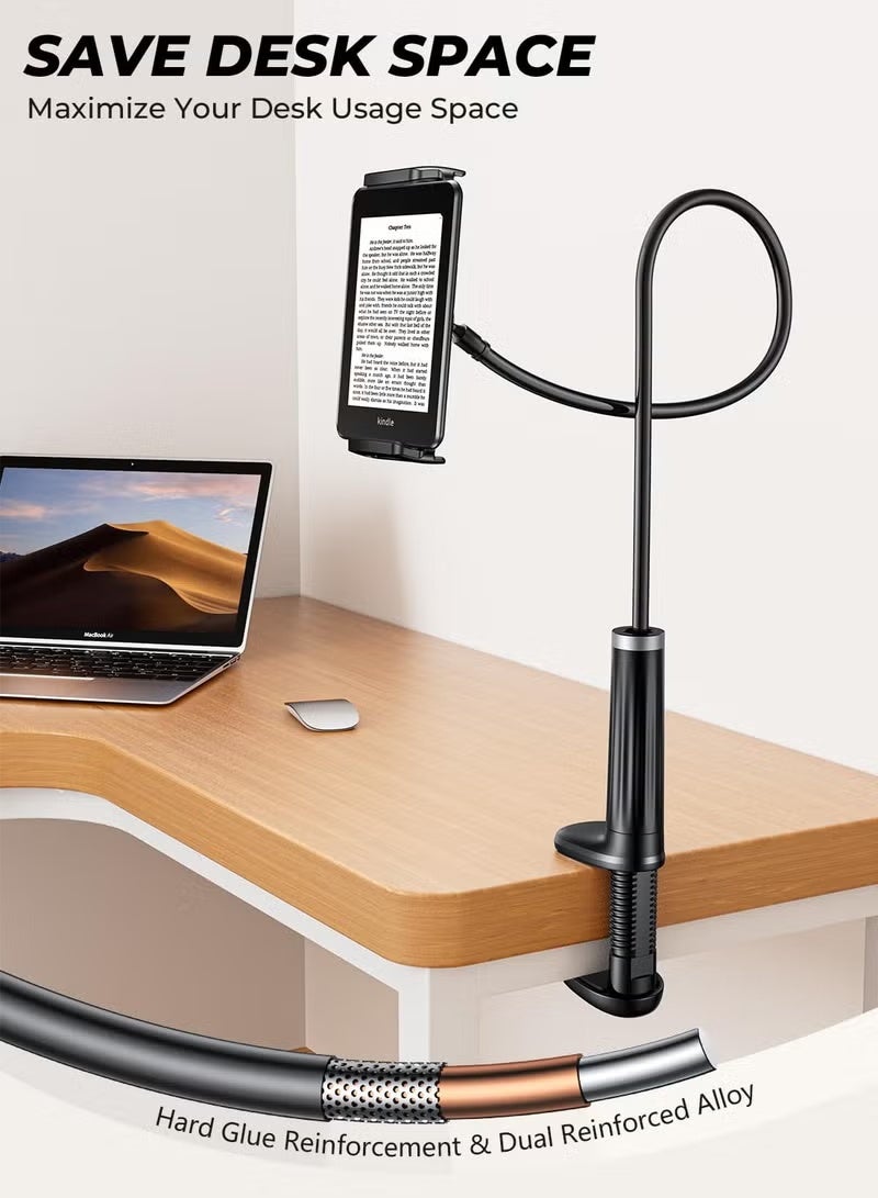 MIGA 360° Rotating Tablet Phone Holder Spiral Base Lazy Stand Mobile Phone Tablet Bedside Stand Bed Lazy Stand - Image 1