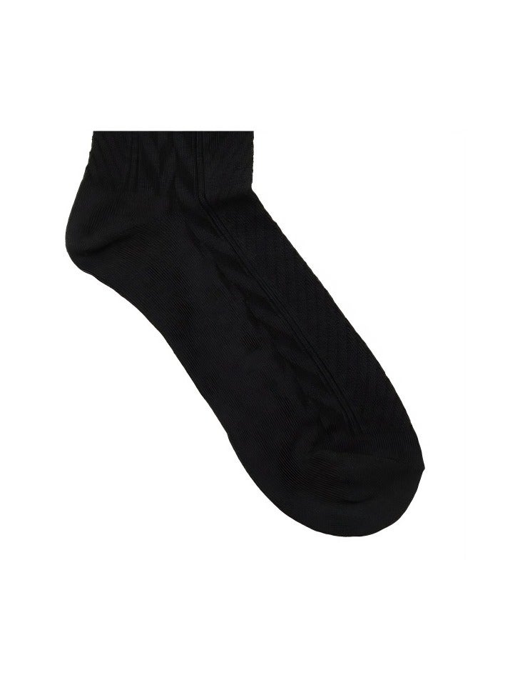 أيه إم بي إم جوارب رسمية للرجال (عبوة من 6) - أسود - Image 4